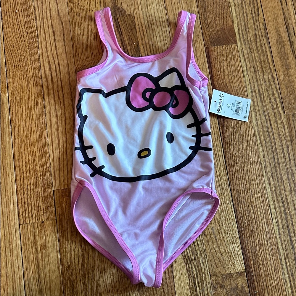 NWT hello kitty one piece kids XS (4-5)